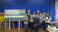 Szkolny Konkurs Recytatorski 30.11.2017